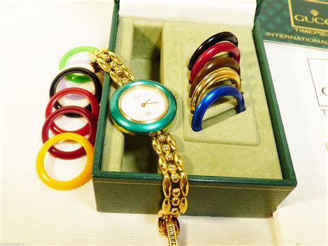 gucci watch links for sale|gucci watch with interchangeable bands.